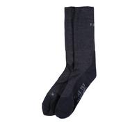 FALKE Chaussettes de sport ''TK2 Explore' bleu nuit / gris / gris foncé, Taille 39-41