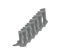 Falke Chaussettes Homme Happy Multipack M – en coton, unis Gris Light Grey Melange 43-46 lot 6
