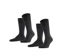 FALKE Chaussettes 'Happy' anthracite, Taille 39-42
