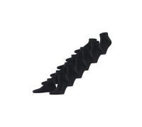 FALKE Happy Multipack M Sn coton unies lot de 6 paires, Chaussettes basses Homme, Bleu Dark Navy 6375, 43-46