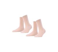 FALKE Chaussettes 'Happy' rose pastel, Taille 35-38