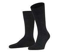 FALKE Chaussettes Homme Coton Avec Bords Souples Non-Comprimants Sur Le Mollet Sans Motif Gris Noir Plus De Couleurs 1 Paire Sensitive London