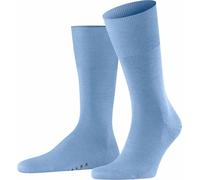 FALKE Chaussettes Hommes - Airport, Bas Courts, Chaussettes Loisirs et Business, Couleurs Unies Cornflower Blue 47-48