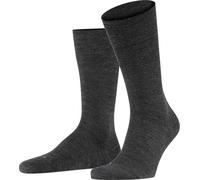 FALKE Chaussettes Hommes - Sensitiv Berlin, Bas Courts, Taille Confortable, Uni Anthracite 43-46