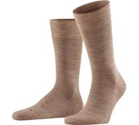 FALKE Chaussettes Hommes - Sensitiv Berlin, Bas Courts, Taille Confortable, Uni Beige 39-42