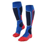 Falke Chaussettes de ski SK2 Intermediate M KH – En laine, chaudes – Bleu (Olympic 6940) 44-45
