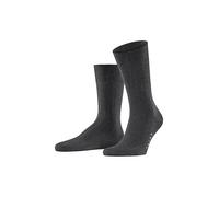 FALKE Milano M So coton fantaisie 1 paire, Chaussettes Homme, Gris Anthracite Melange 3190, 43-44