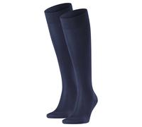 FALKE Chaussettes montantes bleu foncé, Taille 43-45