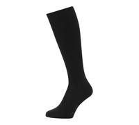FALKE Femme Softmerino W Kh Laine Coton Unies Chaussettes Longues, Noir Black 3009, 37-38 EU