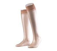 FALKE Chaussettes montantes noisette, Taille 35