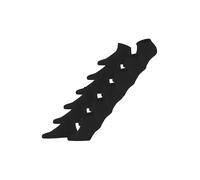 FALKE Femme Happy Multipack W Sn Coton Unies Chaussettes Basses, Noir Black 3000, 35-38 EU