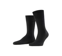 Falke Chaussettes Homme Bristol Pure – en laine, unies – Noir – 43-44 – 1 paire