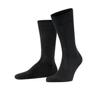 FALKE Sensitive London M So coton non-comprimantes 1 paire, Chaussettes Homme, Noir Black 3000, 43-46