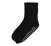 Falke Chaussettes-chaussons Homepads M Hp coton et laine picots sur la semelle Homme Noir 43/46
