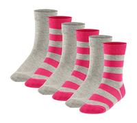FALKE Chaussettes pierre / rose foncé, Taille 23-26