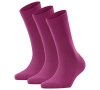 FALKE Chaussettes Pour Femmes Pack De 3 - Family SO, Chaussettes Courtes, Unies
