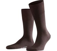 FALKE Chaussettes pour hommes - Airport, bas courts, chaussettes de loisirs et d'affaires, coloris unis Brown (5930) 47-48 (UK 11.5-12.5)