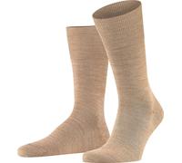 FALKE Chaussettes pour hommes - Airport, bas courts, chaussettes de loisirs et d'affaires, coloris unis Nutmeg mel. (5410) 41-42 (UK 7-8)