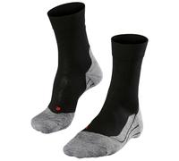 Falke Chaussettes de running RU4 Endurance Femmes Noir et Gris Taille 39-40