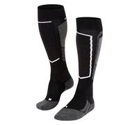 Falke Chaussettes de ski SK2 Intermediate Wool W – Laine – Noir Black‑Mix 3010 – 35-36 – 1 paire
