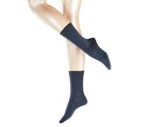 FALKE Chaussettes 'Softmerino' bleu foncé, Taille 41-42