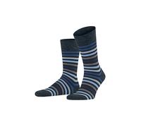 FALKE Chaussettes TINTED STRIPE bleu marine foncé bleu marine | 43-46