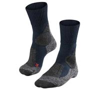Falke Chaussettes de randonnée TK1 Adventure M laine anti-ampoule épaisses Bleu Marine 6120 42-43