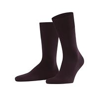 FALKE ClimaWool M So thermorégulées unies 1 paire, Chaussettes Homme, Rouge Barolo 8596, 43-44