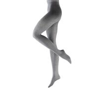 FALKE Collants femme Family – opaque, coton durable, fibre artificielle – Gris Greymix 42-44