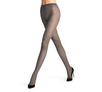 FALKE Particle 20 DEN W Ti transparents fantaisie 1 paire, Collants Femme, Gris Flanell 3210, L