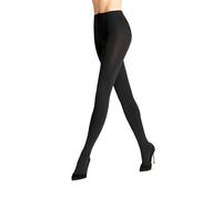 Falke Collants Femme Pure Matt 100 DEN Opaques épais Noir (L) Écologique