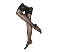 FALKE Collant 'Seidenglatt 15 DEN' noir, Taille S