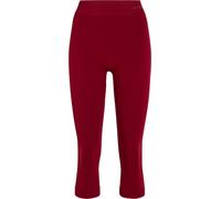 Falke - Collant technique chaud - 3/4 Tights Warm W Merlot pour Femme - Taille XS - Bordeaux Bordeaux XS
