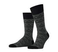 FALKE Colonial Style M So coton fantaisie 1 paire, Chaussettes Homme, Noir Black 3000, 43-44