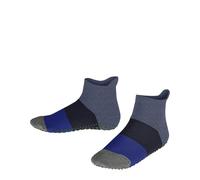 FALKE Colour Block K Hp coton picots sur la semelle 1 paire, Chaussettes Chaussons Mixte enfant, Bleu Blau Melange 6667, 31/34 EU