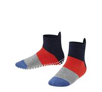 FALKE Colour Block K Hp coton picots sur la semelle 1 paire, Chaussettes Chaussons Mixte enfant, Bleu Navy Blue Melange 6490, 31/34 EU