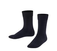 FALKE Comfort Wool K So laine coton unies 1 paire, Chaussettes Mixte enfant, Bleu Dark Marine 6170, 35-38