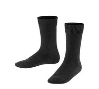 FALKE Comfort Wool K So laine coton unies 1 paire, Chaussettes Mixte enfant, Gris Anthracite Melange 3080, 23-26