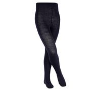FALKE Comfort Wool K Ti laine épais unis 1 paire, Collants Mixte enfant, Bleu Dark Marine 6170, 122-128