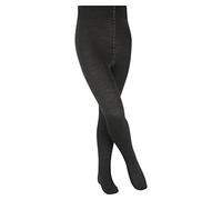 FALKE Comfort Wool K Ti laine épais unis 1 paire, Collants Mixte enfant, Gris Anthracite Melange 3080, 134-146