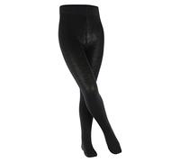 FALKE Comfort Wool K Ti laine épais unis 1 paire, Collants Mixte enfant, Noir Black 3000, 122-128