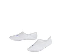 FALKE Cool Kick Invisible K In respirantes unies 1 paire, Chaussettes invisibles Mixte enfant, Blanc White 2000, 31-34