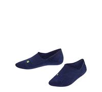 FALKE Cool Kick Invisible K In respirantes unies 1 paire, Chaussettes invisibles Mixte enfant, Bleu Marine 6120, 31-34