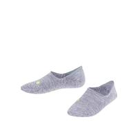FALKE Cool Kick Invisible K In respirantes unies 1 paire, Chaussettes invisibles Mixte enfant, Gris Light Grey 3400, 31-34