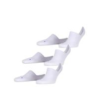 FALKE Cool Kick Invisible Multipack U In respirantes unies lot de 3 paires, Chaussettes invisibles Mixte, Blanc White 2000, 44-45
