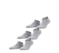 FALKE Cool Kick Sneaker 3-Pack U SN respirantes unies lot de 3 paires, Chaussettes basses Mixte, Gris (Light Grey 3400), 46-48