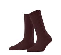 FALKE Cosy Wool Boot W So Laine Viscose Cachemire Unies Chaussettes, Marron Cayenne 5950, 35-38 Femme