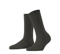 FALKE Cosy Wool Boot W So Chaussettes, Vert (Militaire 7826), 39-42 (Royaume-Uni 5,5-8 Ι US 8-10,5) Femme