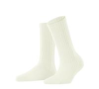 FALKE Cosy Wool Boot W So laine viscose cachemire unies 1 paire, Chaussettes Femme, Blanc Off-White 2040, 39-42