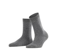 FALKE Cosy Wool W So laine cachemire unies 1 paire, Chaussettes Femme, Gris Light Grey Melange 3390, 35-38